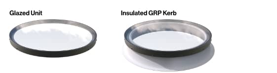 Circular Glass website kerb options